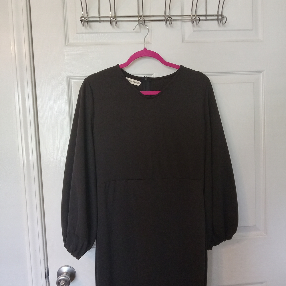 Metamorphosis Girl Black Long Sleeve Dress XXL